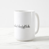 Tasse de café Ampoule (Devant droit)