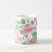 Tasse de café amusante pastèque d'été (Centre)