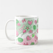Tasse de café amusante pastèque d'été (Gauche)