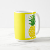 Tasse de café Ananas Tropical (Devant droit)