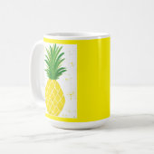 Tasse de café Ananas Tropical (Devant gauche)
