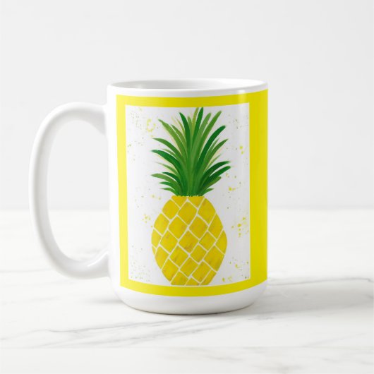 Tasse de café Ananas Tropical (Gauche)