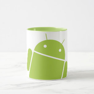 Tasse de café androïde
