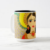 Tasse de café "ange " (Devant gauche)