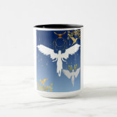 tasse de café : anges beaux et gracieux (Centre)