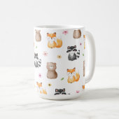 Tasse de café Animaux de la Forêt (Devant droit)