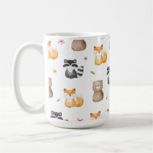 Tasse de café Animaux de la Forêt