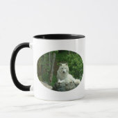 Tasse de café arctique de loup (Gauche)