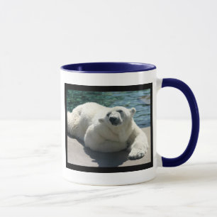 Tasse de café arctique d'ours blanc