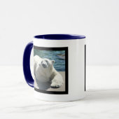 Tasse de café arctique d'ours blanc (Devant gauche)