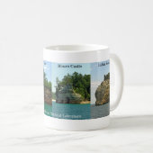 Tasse de café au bord du lac nationale décrite de (Devant droit)