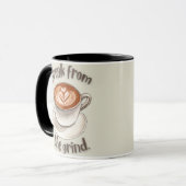 Tasse de café au latte (Devant gauche)