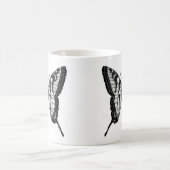 Tasse de café audacieuse de papillon de machaon (Centre)