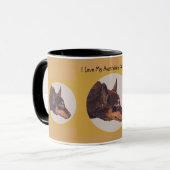 Tasse de café australienne de sonnerie de Kelpie (Devant gauche)
