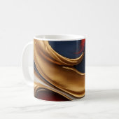 Tasse de café aux couleurs merveilleuses (Devant gauche)