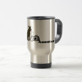 Tasse de café auxiliaire vétérinaire (Devant droit)