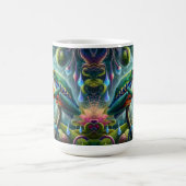 Tasse de café avec art de grenouille (Centre)