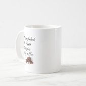 Tasse de café avec art de rue cool (Devant gauche)