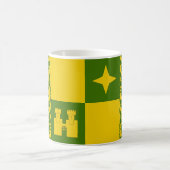 Tasse de café avec badge de la population du canto (Centre)