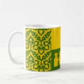Tasse de café avec badge de la population du canto (Gauche)