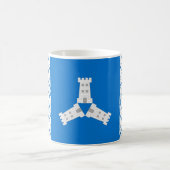 Tasse de café avec badge de la population du canto (Centre)