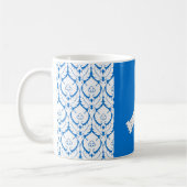 Tasse de café avec badge de la population du canto (Gauche)