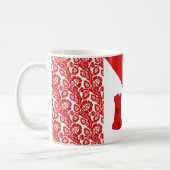 Tasse de café avec badge de la population du canto (Gauche)