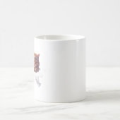 Tasse de café avec chaton de gym endormi (Centre)
