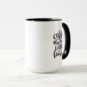 Tasse de café avec citation (Devant droit)