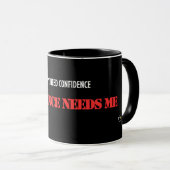 Tasse de café avec citation de motivation Citation (Devant droit)