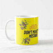 Tasse de café avec citation de motivation pour la (Gauche)
