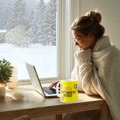 Tasse de café avec citation de motivation pour la