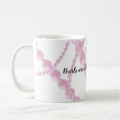 Tasse de café avec citation de perles toujours app (Gauche)
