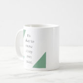Tasse de café avec citation inspirante (Devant gauche)
