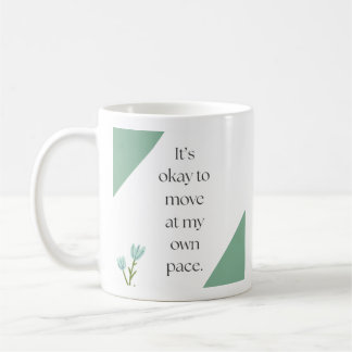 Tasse de café avec citation inspirante