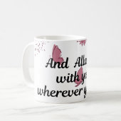Tasse de café avec citation islamique (Devant gauche)