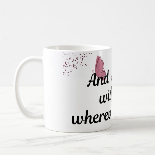 Tasse de café avec citation islamique (Gauche)