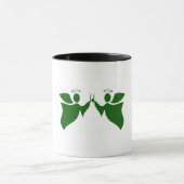 Tasse de café avec des anges (Centre)