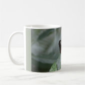 tasse de café avec deux papillons (Gauche)