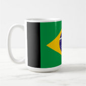 Tasse de café avec drapeau du Brésil (Gauche)