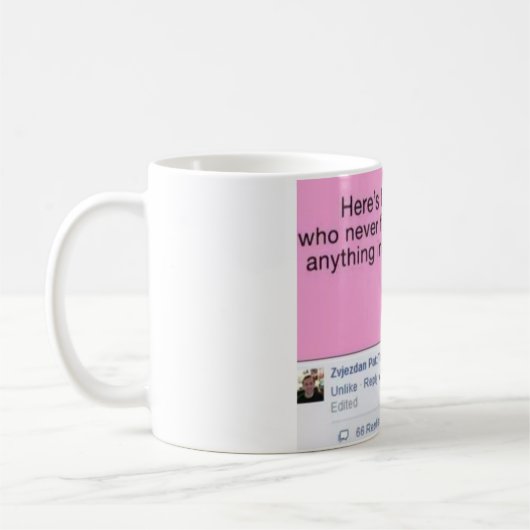 Tasse de café avec "eux ont appelé mon frère (Gauche)