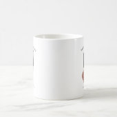 Tasse de café avec illustration de mode à l'aquare (Centre)