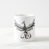 Tasse de café avec la conception de Phoenix (Centre)