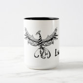 Tasse de café avec la conception de Phoenix (Centre)