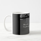 tasse de café avec la fleur où Dieu vous plante (Gauche)