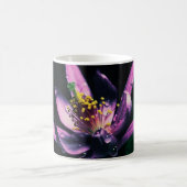 tasse de café avec la fleur rose (Centre)