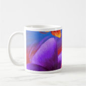 Tasse de café avec l'art de peinture de papillon - (Gauche)