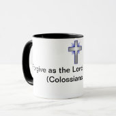Tasse de café avec le 3h13 de Colossians de vers (Devant gauche)