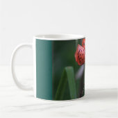 tasse de café avec le lis repéré par orange (Gauche)
