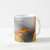 tasse de café avec le papillon (Devant droit)